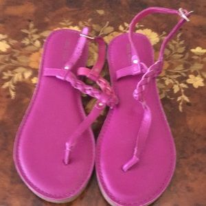 Pink leather Sandals